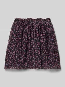 S.Oliver RED LABEL Uitlopende minirok met all-over motief