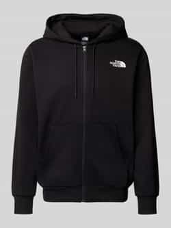 The North Face Eenvoudige Dome Volledige Rits Hoodie Black Heren