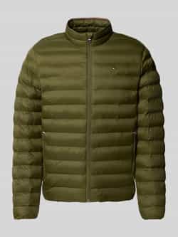 Tommy Hilfiger Regular fit gewatteerd jack met opstaande kraag