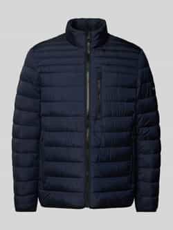 Tom Tailor Regular fit gewatteerd jack met waterafstotende functie