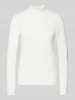 S.Oliver RED LABEL Slim fit shirt met lange mouwen met ronde hals en kraag