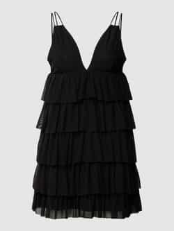 EDITED Mini-jurk met V-hals model 'Zenzi'