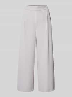 Jake*s Collection Wide leg culotte met bandplooien