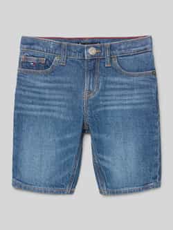 Tommy Hilfiger Kids Korte jeans met logostitching model 'SCANTON'
