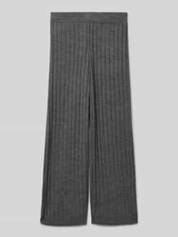 Only Wide leg broek met elastische band model 'TESSA'