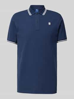 G-Star Raw Slim fit poloshirt met verlengde achterkant model 'Dunda'