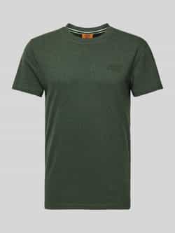 Superdry Regular fit T-shirt van puur katoen