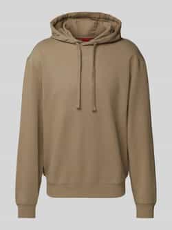 HUGO Oversized hoodie met labeldetail model 'Dapo'