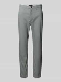 Tommy Hilfiger Slim fit stoffen broek van katoenmix model 'BLEECKER'