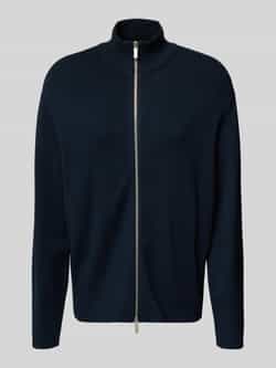 Selected Homme Relaxed fit gebreid jack van viscosemix model 'TELLER'