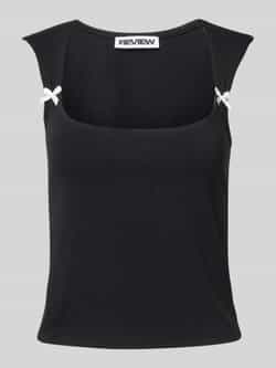 Review Tanktop met vierkante hals