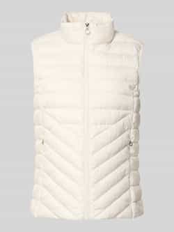 s.Oliver RED LABEL Slim fit bodywarmer met opstaande kraag