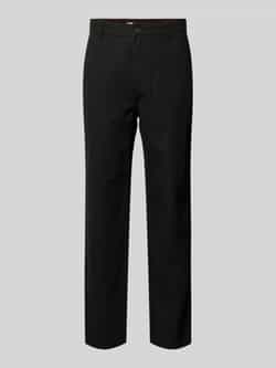 Only & Sons Regular fit stoffen broek met deelnaden model 'LOU'