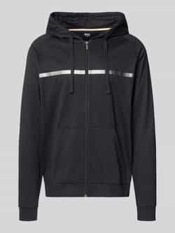 Boss Regular fit sweatjack van puur katoen model 'AUTHENTIC'