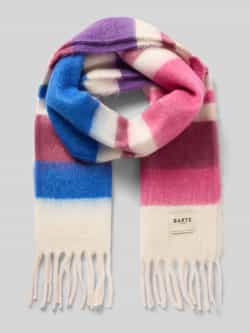Sjaal met all-over motief model 'Eluzabeth'