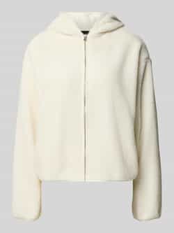 Pieces Regular fit jack van teddybont met capuchon model 'OVA'