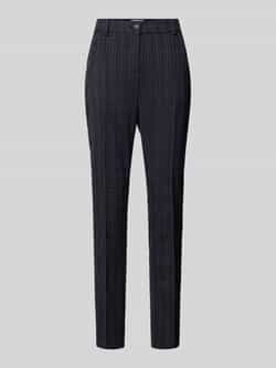 Raphaela By Brax Super slim fit stoffen broek met persplooien model 'LILLYTH NEW'