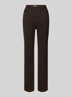 Raphaela By Brax Slim fit broek met elastische band model 'PAMINA FUN'