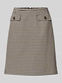 Christian Berg Woman Selection Knielange rok met viscose en paspelzakken