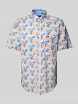 FYNCH-HATTON Regular fit vrijetijdsoverhemd met button-downkraag