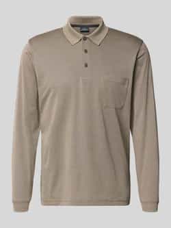 RAGMAN Regular fit poloshirt met borstzak