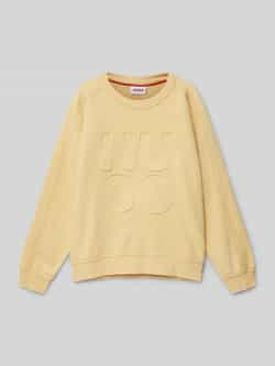 HUGO Sweatshirt met labeldetail