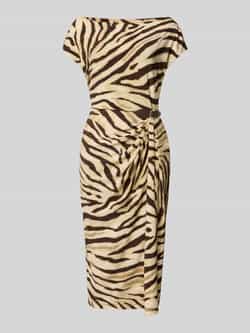 Lauren Ralph Lauren Midi-jurk met applicatie model 'HULLEN'