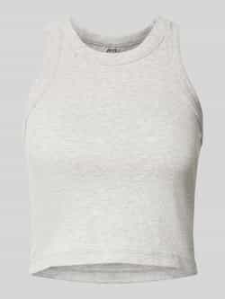 Aim'n Ease Ribbed Tank Top women Tops grijs Maat S Kleding