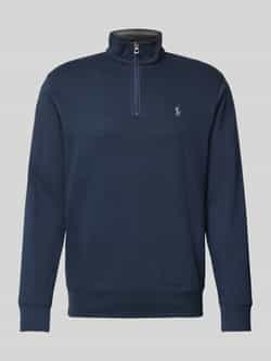 Ralph Lauren Donkerblauwe Half Zip Sweater Blue Heren