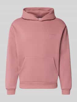REVIEW Hoodie met labelprint