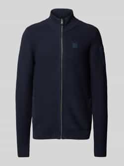 PME Legend Gebreid Katoenen Ritsjack Blue Heren
