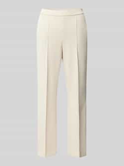 RAFFAELLO ROSSI Straight leg stoffen broek in verkorte pasvorm model 'RENEÉ'