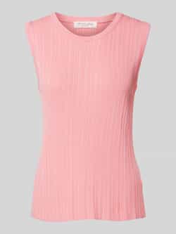 Christian Berg Woman Tanktop in gebreide look