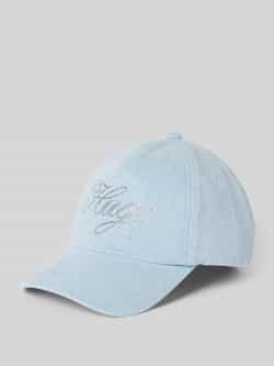 Hugo Blue Baseballpet met strass-steentjes model 'Alyce'