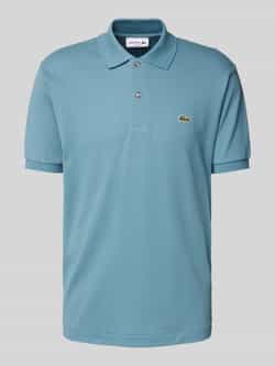 Lacoste Regular fit poloshirt met labelpatch model 'CORE PIQUE'