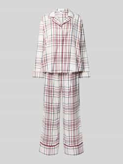 Tommy Hilfiger Relaxed fit pyjama en huisschoenen in een set met viscose