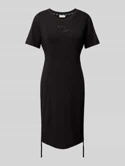LIU JO SPORT Knielange T-shirtjurk met logostitching