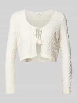 Vila Gebreid jack met vetersluiting model 'LUMIRA'