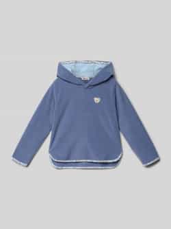 Steiff Hoodie met labelstitching