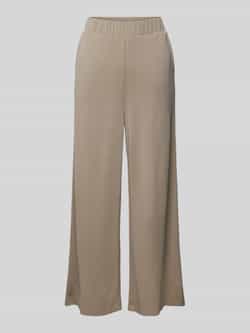 Jake*s Casual Wide fit stoffen broek met elastische band