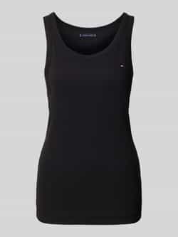 Tommy Hilfiger Slim fit tanktop van katoenmix in een set van 2 stuks