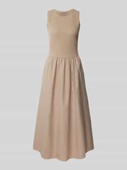 Christian Berg Woman Selection Midi-jurk in riblook