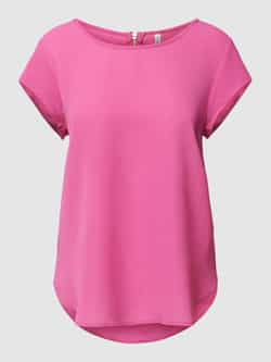 Only Blouse met korte mouwen ONLVIC S S SOLID TOP NOOS PTM