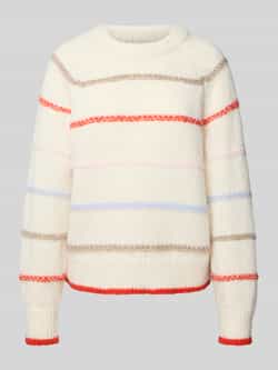 Pieces Regular fit gebreide pullover met raglanmouwen model 'NELIA'