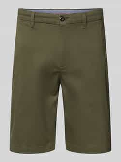 Tommy Hilfiger Regular fit korte broek met structuurmotief model 'HARLEM'
