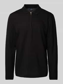 JOOP! Collection Poloshirt met korte ritssluiting
