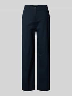 Marc O'Polo Wide leg chino van katoenmix model 'LANDE'