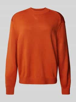 Armani Exchange Oranje Crew Neck Sweater Orange Heren