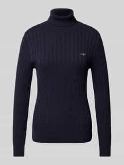 Gant Coltrui STRETCH COTTON CABLE TURTLENECK