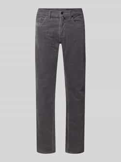 Pierre Cardin Regular fit corduroy broek met steekzakken model 'Laval'